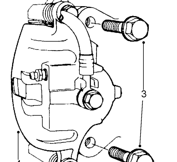 Brake disc - front – Remove road wheel(s).