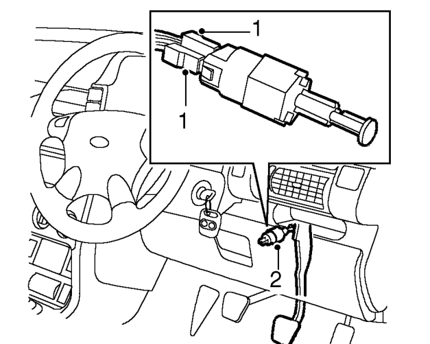 Switch - brake light – Service repair no - 70.35.42
