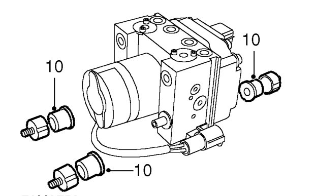 Release and remove modulator from mounting bracket.