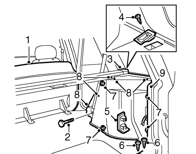 Casing - rear quarter lower - 5 door – Service repair no - 76.13.12