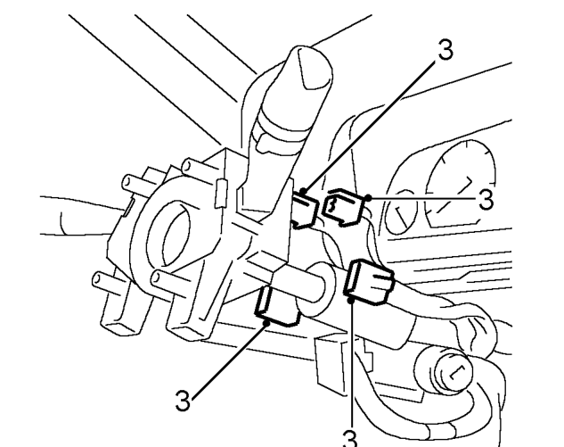 Fascia – Remove rotary coupler. See RESTRAINT SYSTEMS, Repairs.