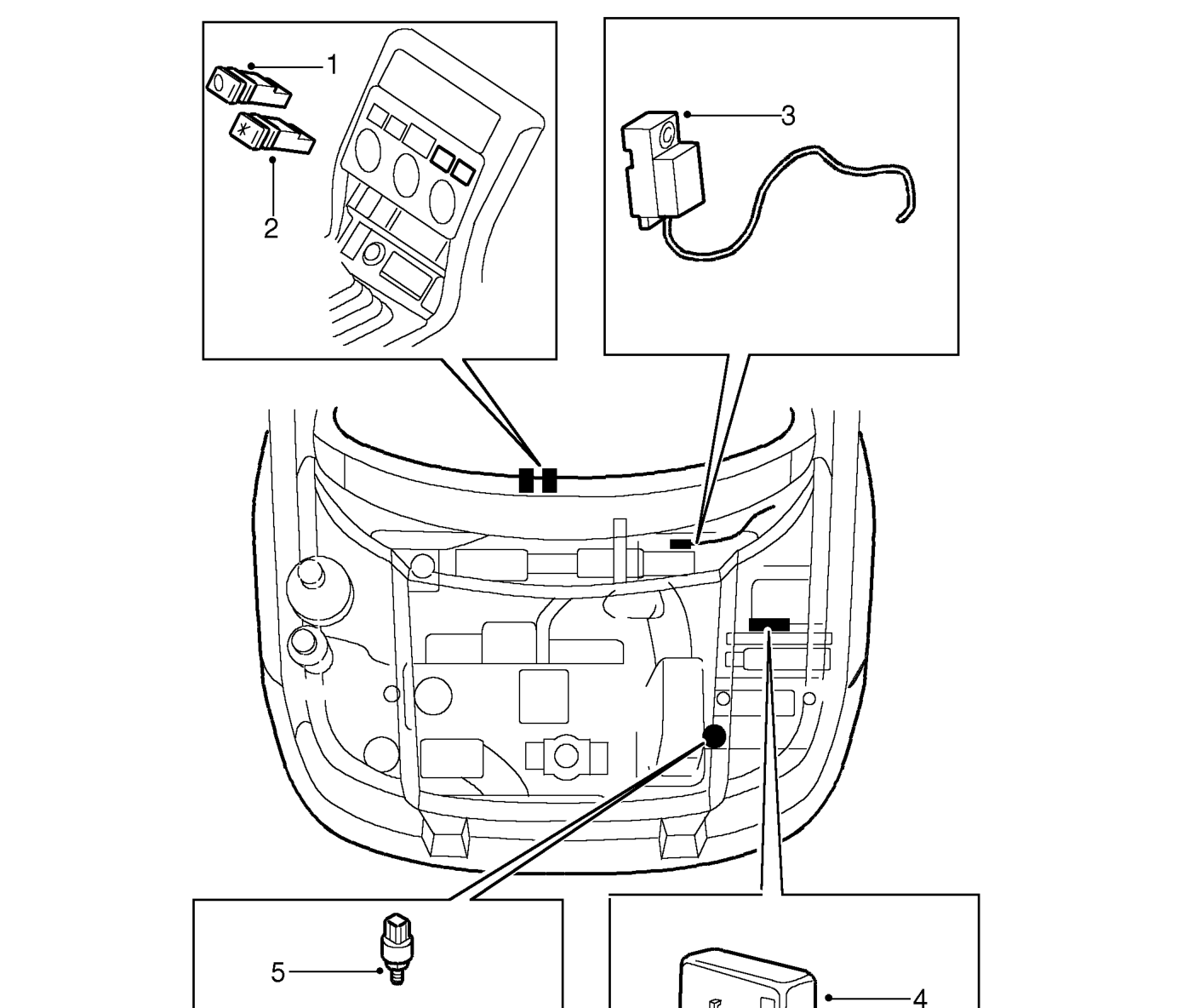 Control system components (rh drive shown, lh drive similar) – system. The control system also operates the