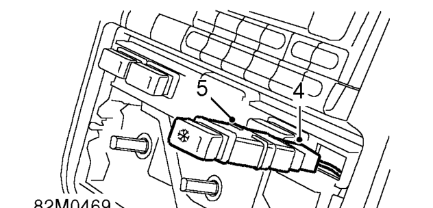 Switch - control – Remove 2 screws and remove heater control face plate.