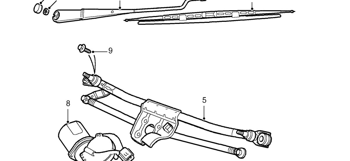 Windscreen wiper components