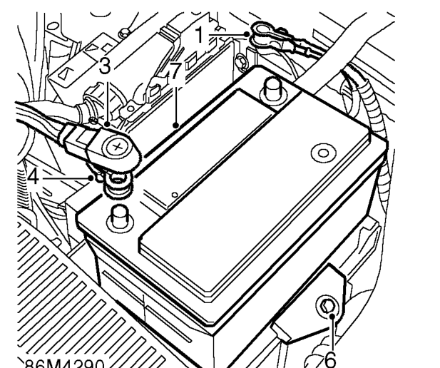 Battery – Service repair no - 86.15.01