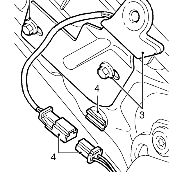 Micro-switch - hard-back – Remove RH upper trim casing. See BODY, Interior trim components.