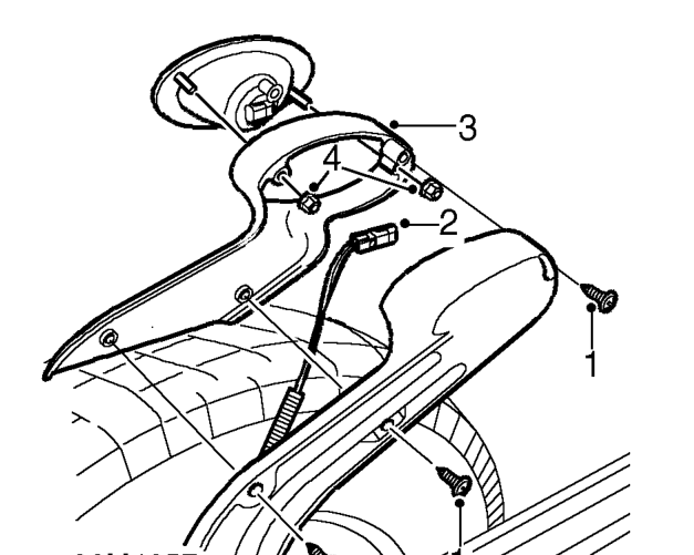 Stop lamp - centre - high mounted – Service repair no - 86.41.32