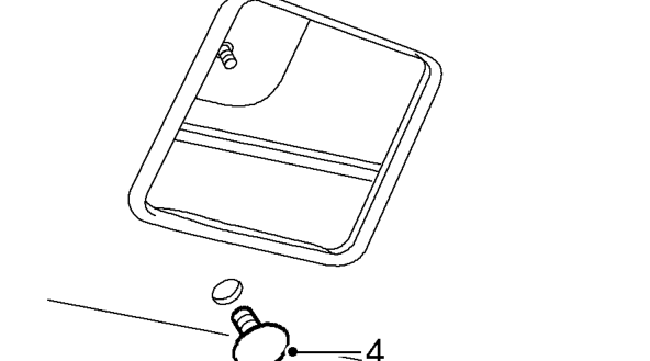 Coaxial lead - aerial - 5 door – Remove sun visor. See BODY, Interior trim components.