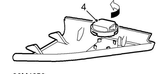 Speaker - tweeter - front – Remove cheater panel.