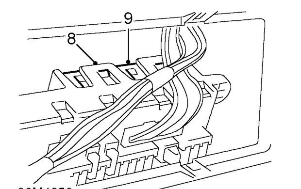 Central control unit - (ccu) – Disconnect 3 multiplugs from CCU in rear fuse box.