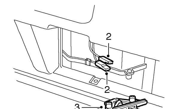 Switch - glove box lamp – Remove glove box. See BODY, Interior trim components.