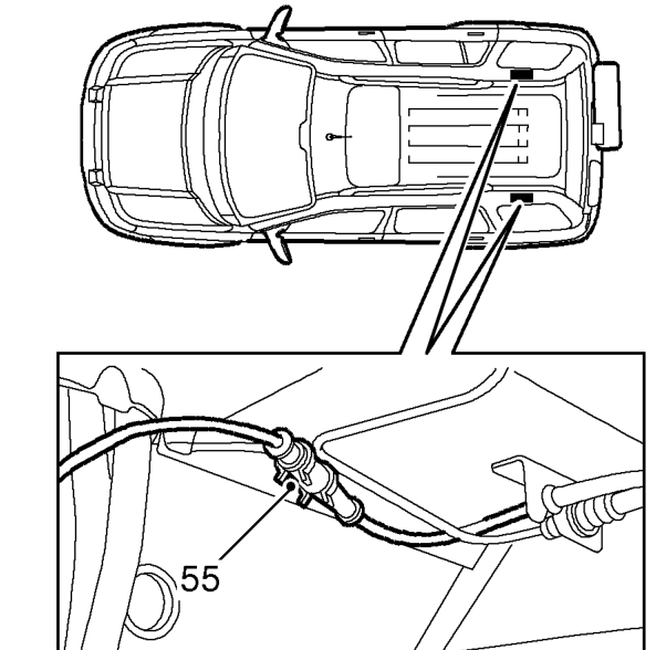 Disconnect multiplug from tank unit.