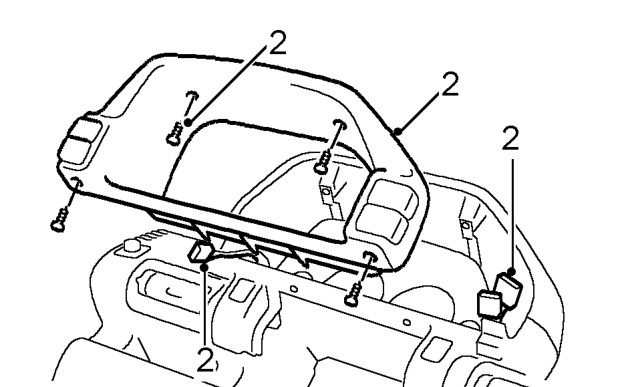 Harness - fascia – Remove fascia. See BODY, Interior trim components.