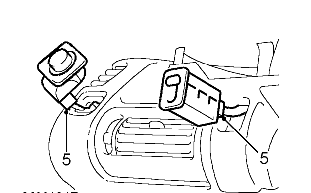 Harness - fascia – Disconnect 3 multiplugs from instrument pack.