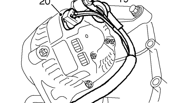 Release 4 harness clips from engine coolant rail.