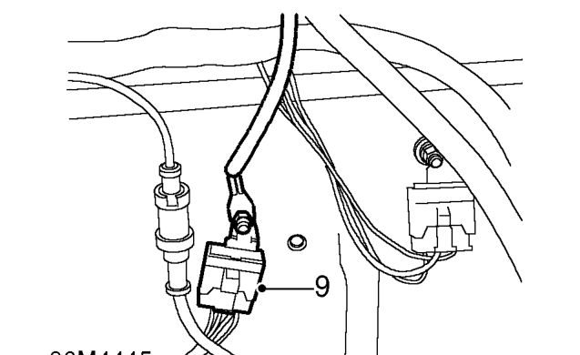 Disconnect harness multiplug from fuse box.