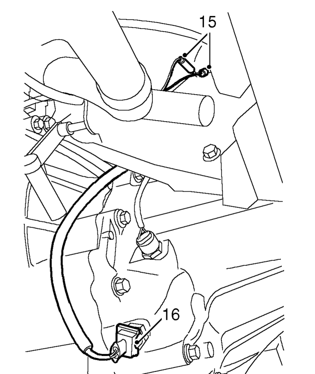 Release Lucar from starter solenoid.