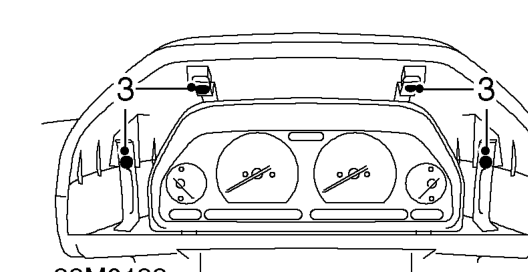 Panel - instrument – Remove instrument bezel finisher. See this section.