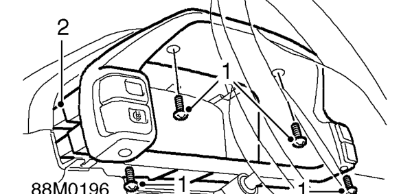 Finisher - instrument bezel – Service repair no - 88.20.02