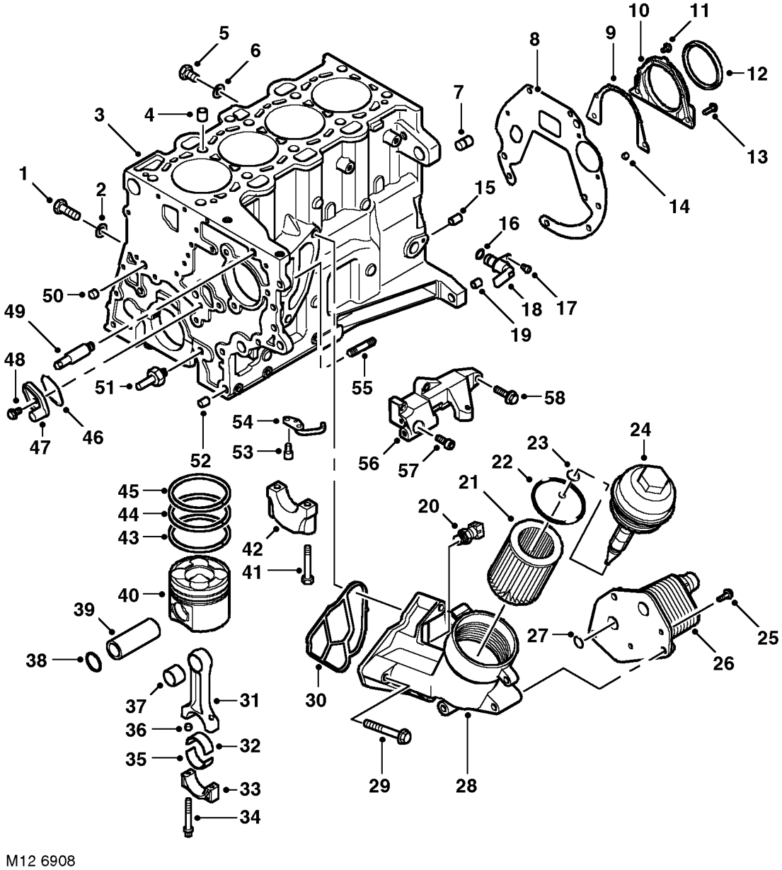 Cylinder block components