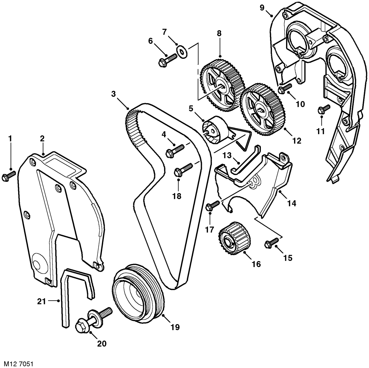 Timing belt components