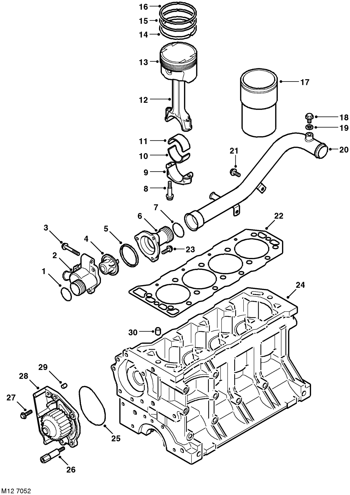 Cylinder block components