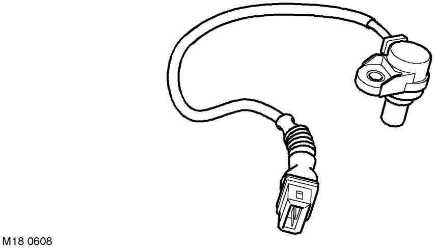 Camshaft (cmp) sensor – The sensor is a hall effect sensor which detects the reluctor mounted on the exhaust camsh