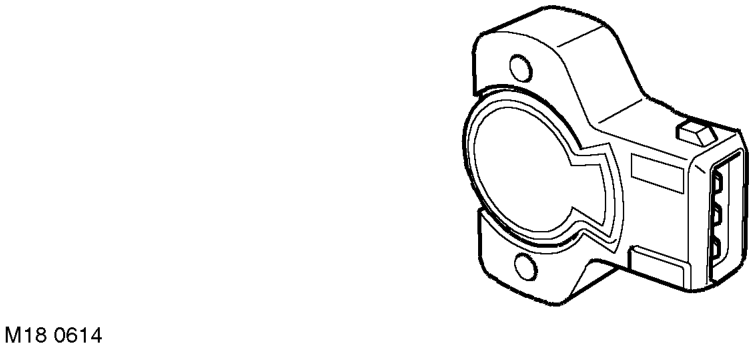 Throttle position (tp) sensor