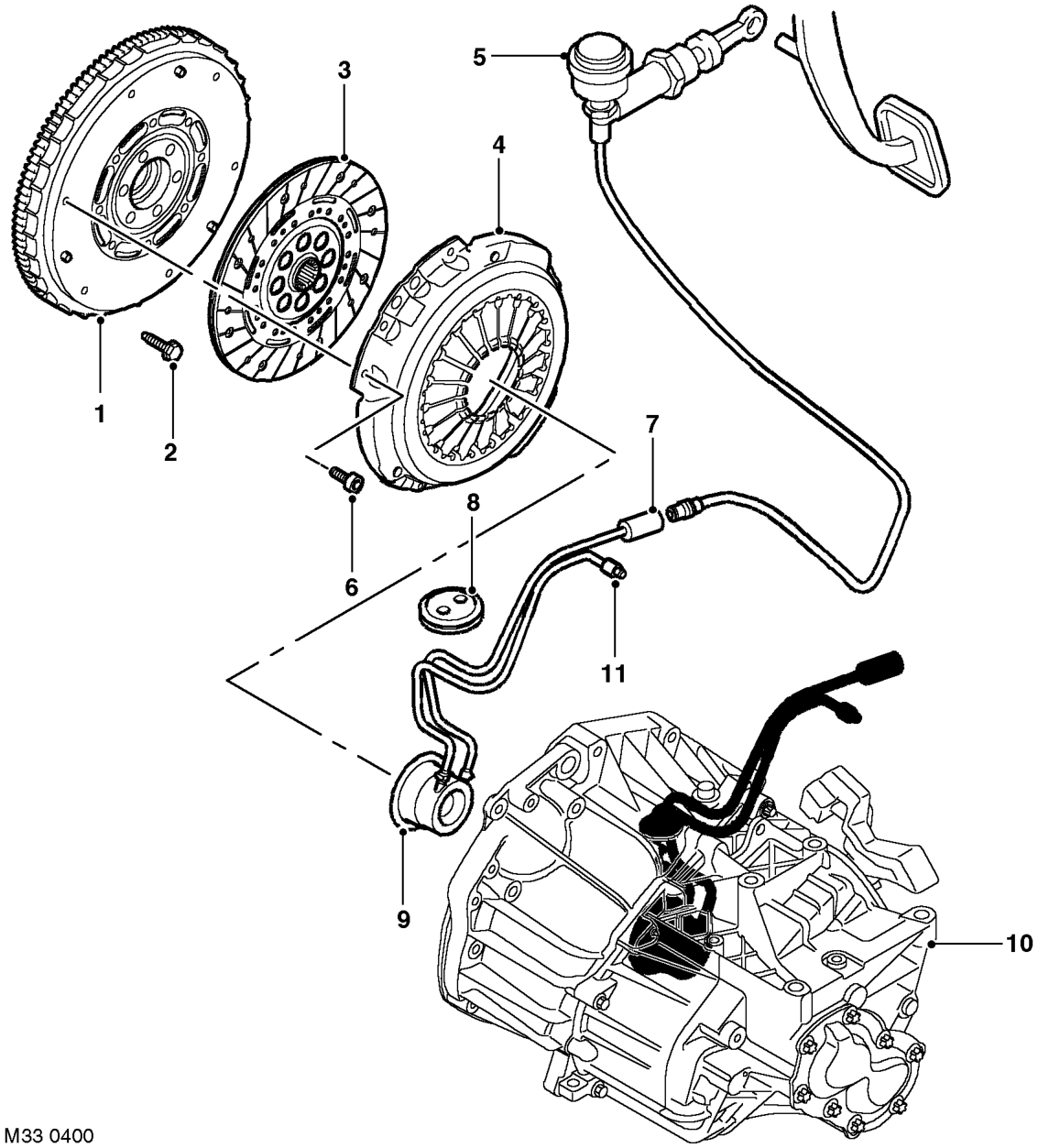 Clutch components – td4 engines
