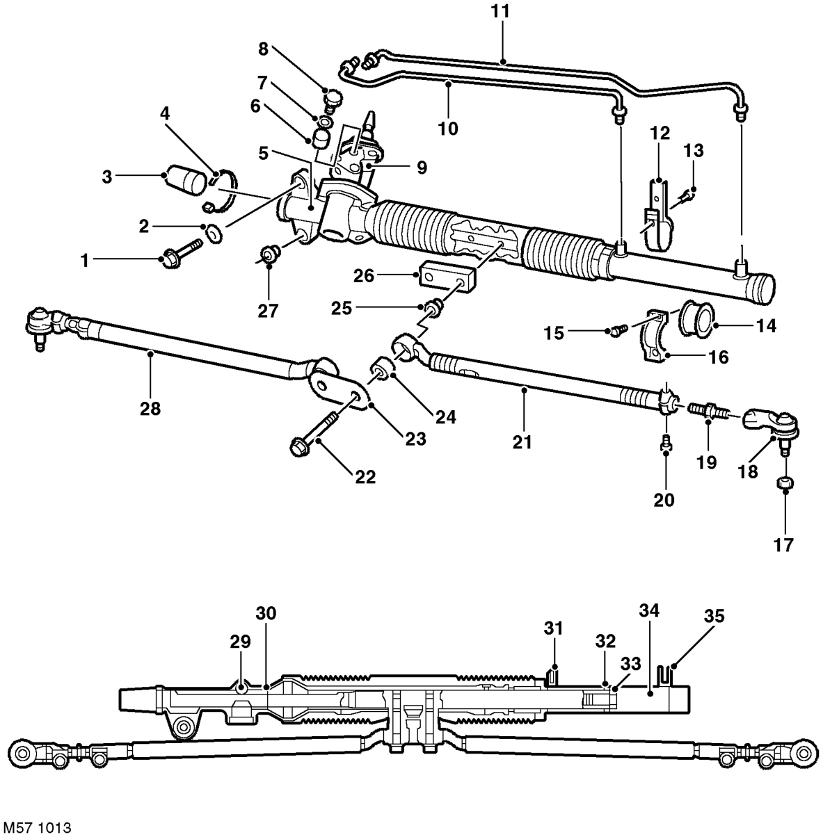 Steering rack
