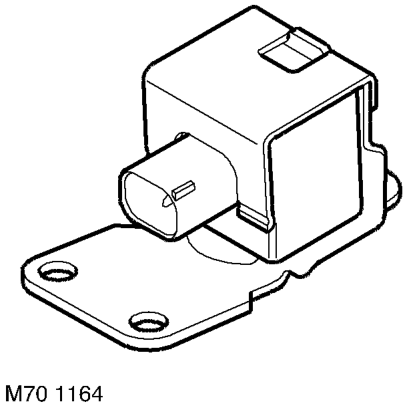 The ABS ECU uses the input from the accelerometer to corroborate the inputs from the ABS s