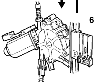 11 5 – 1 RF receiver 2 Fuse 14, passenger compartment fusebox 3 Fusible link 4, engine compartmen