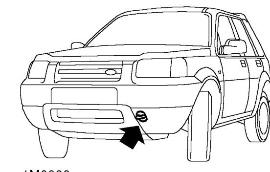 Towing – Towing the vehicle on all four wheels with driver operating steering and brakes.