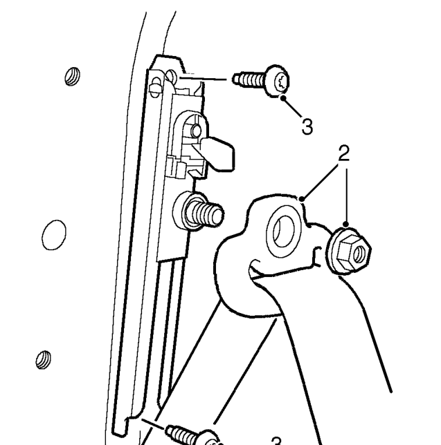 Adjustable mounting - seat belt - ’b/c’ post – Release ’B/C’ post upper finisher from 6 clips and position aside.
