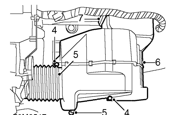 Models with air conditioning fitted – Disconnect 2 multiplugs from air conditioning switches.