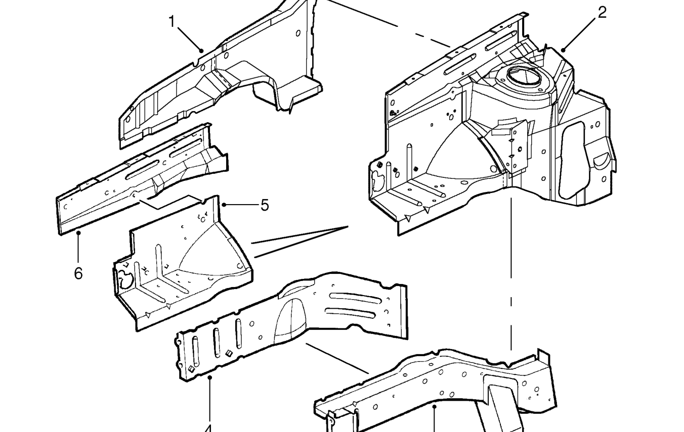 Inner front end panels