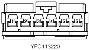 Description: switch-window-front-lh – Location: In rear of centre console