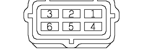 Female – Beneath engine compartment fusebox