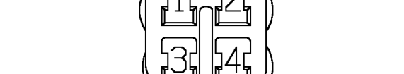 Female – Lower LH rear of engine compartment