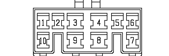 Female – Behind passenger compartment fusebox