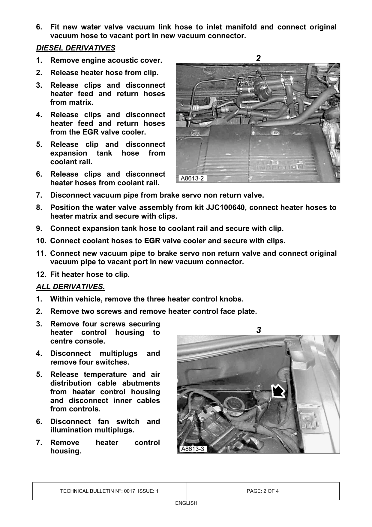 Hot Air ‘Bleed’ Into Cabin – bulletin page 2