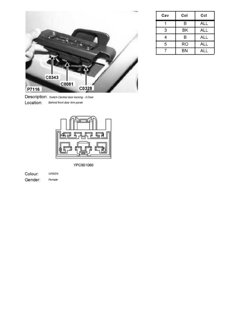 Land Rover Service and Repair Manuals > Freelander (LN) V62