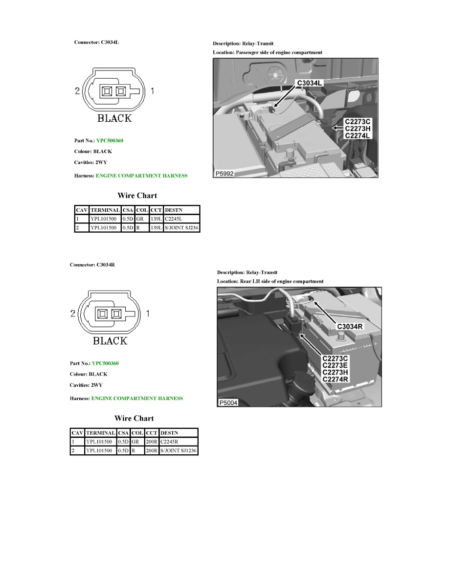 Land Rover Service and Repair Manuals > LR3 (LA) V64.0L (2006