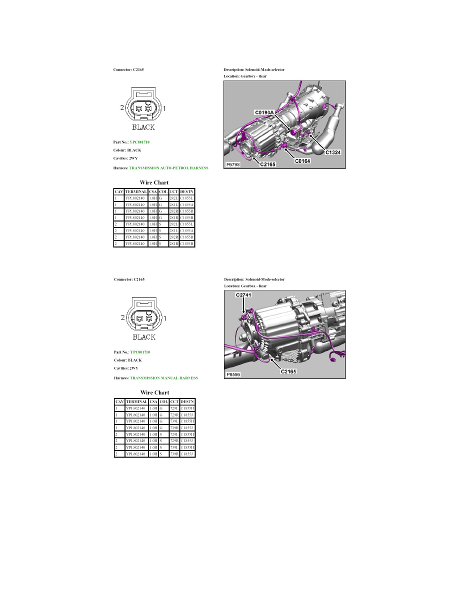 Land Rover Workshop Manuals > LR4 (LA) V8-5.0L (2010) > Transmission ...