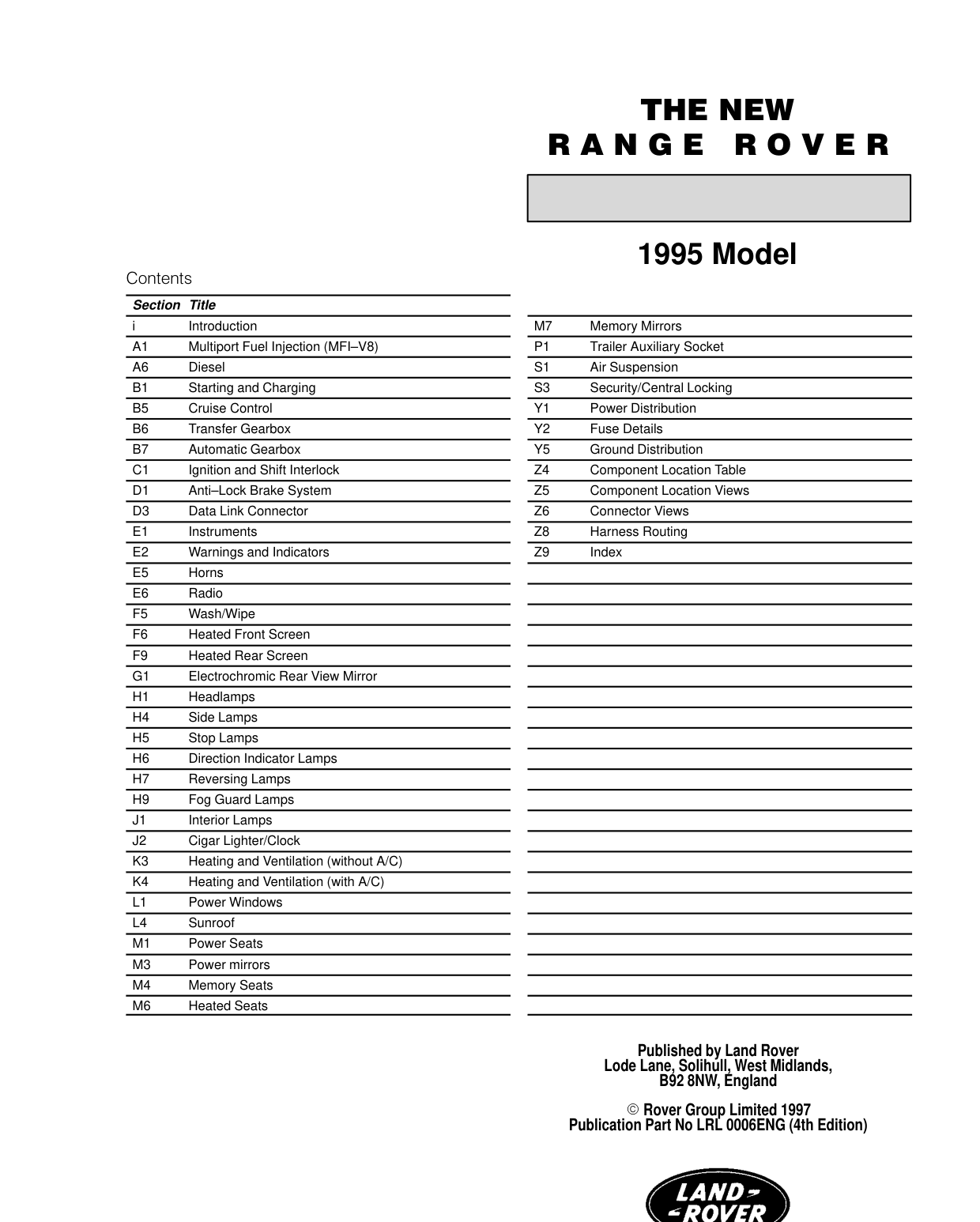 Introduction – Electrical Troubleshooting Manual