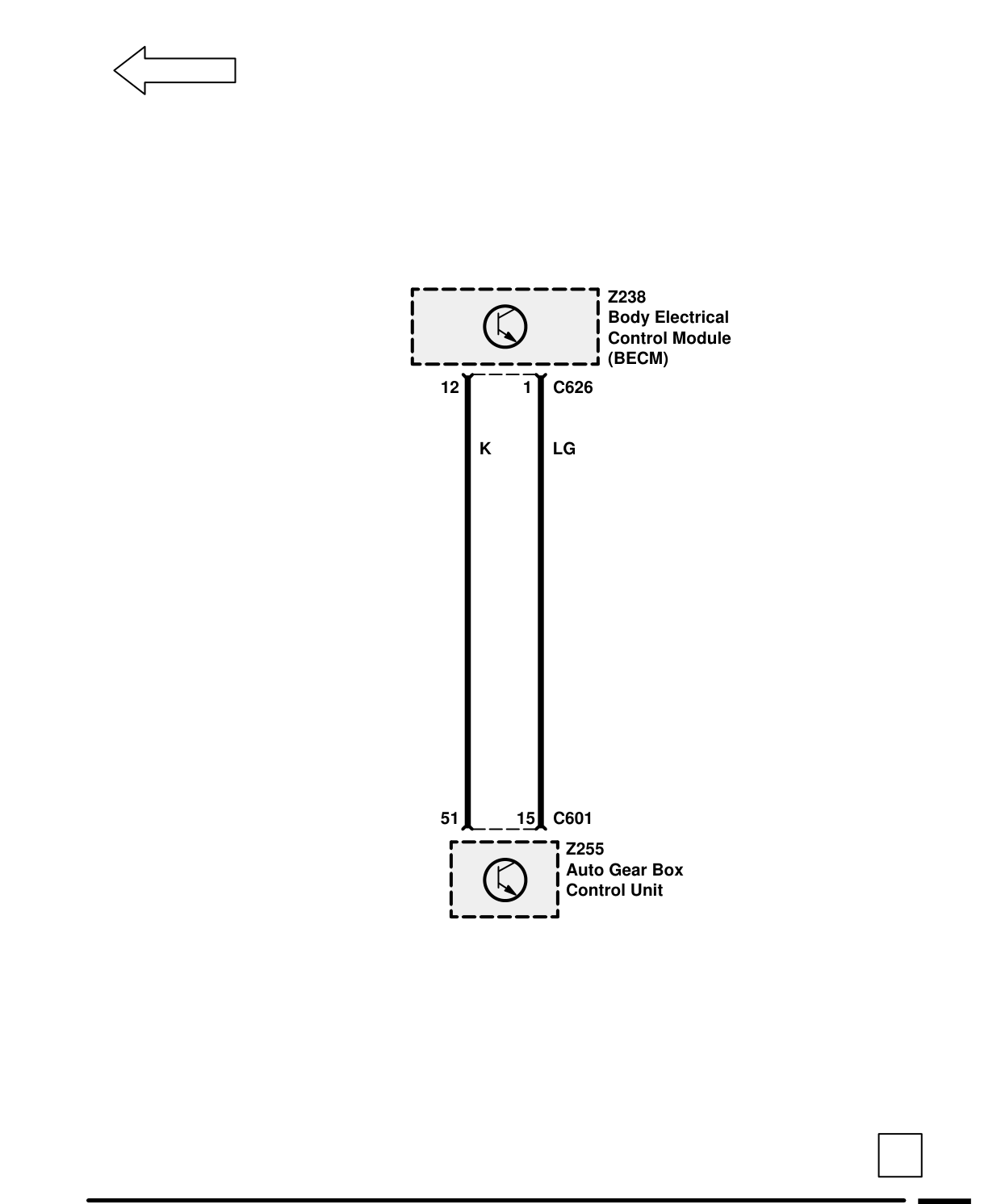 Data Link Connector – Circuit Diagram