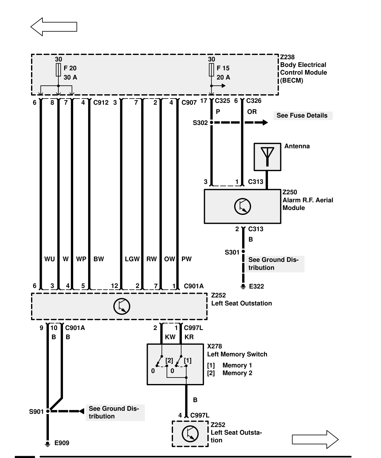 Memory Mirrors – Circuit Diagram