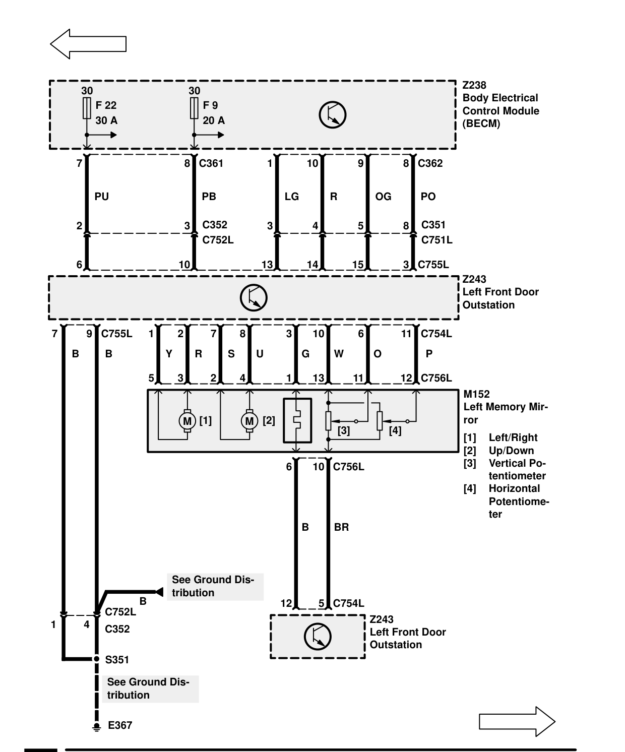 Memory Mirrors – Circuit Diagram