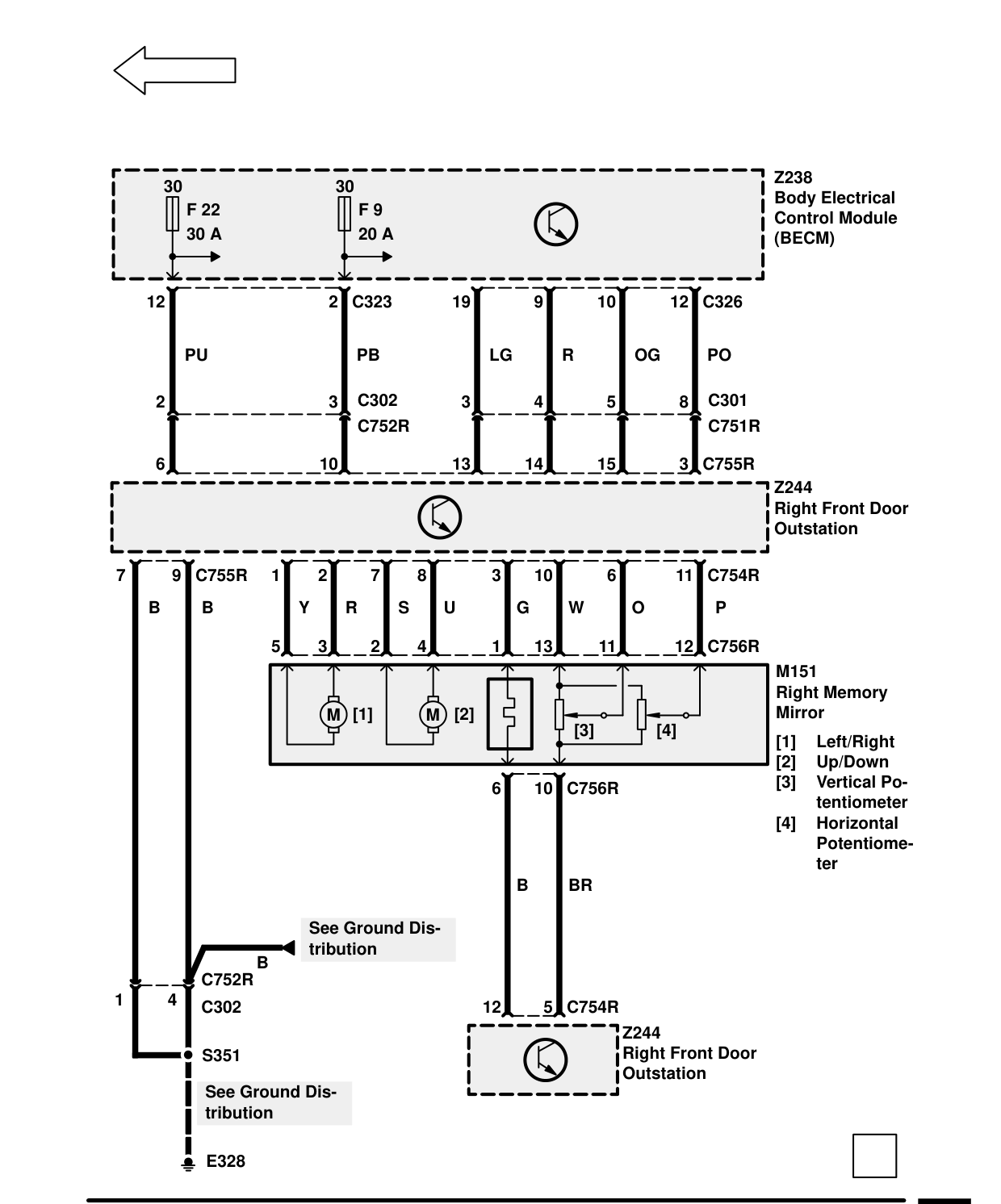 Memory Mirrors – Circuit Diagram