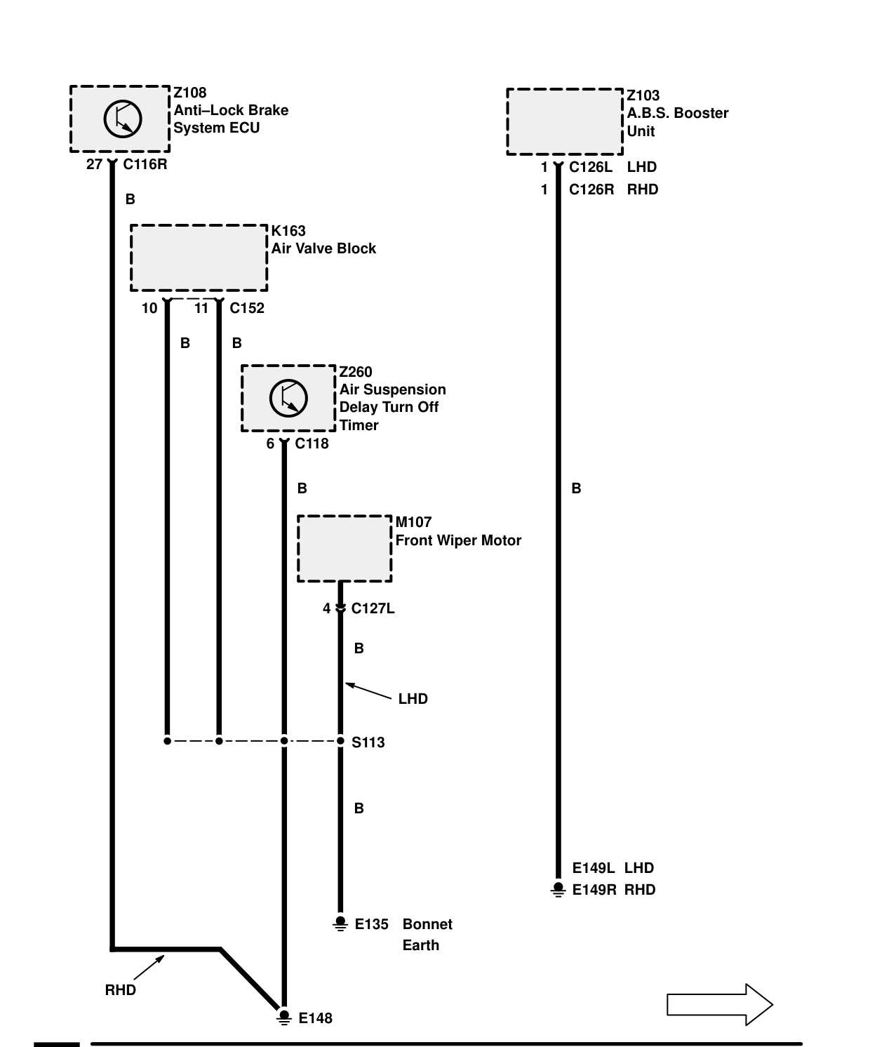 Ground Distribution – Circuit Diagram